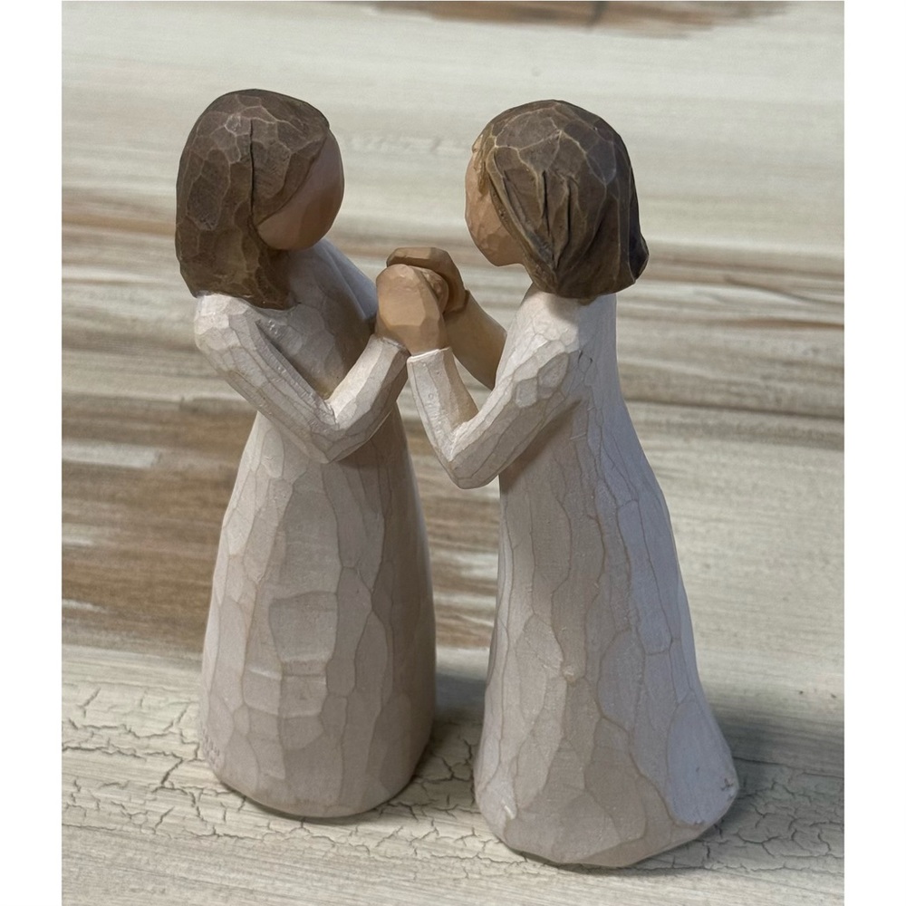 Willow Tree "Sisters by Heart" Set of 2 Susan Lordi 2000 Demdaco - Picture 4 of 7